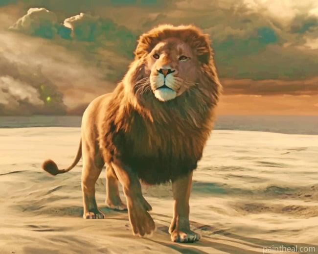 The Lion Of Narnia Painting By Numbers Kits