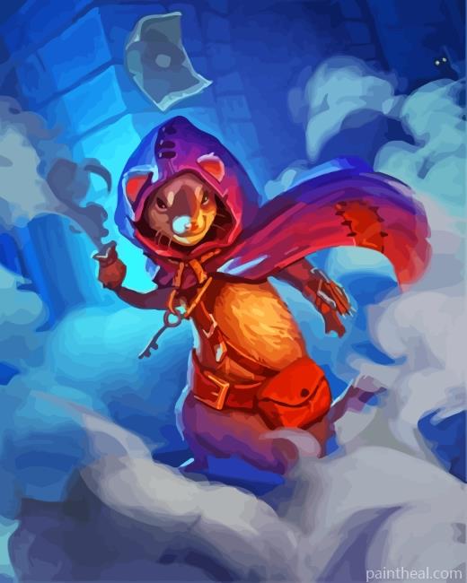 Warrior Ferret Painting By Numbers Kits