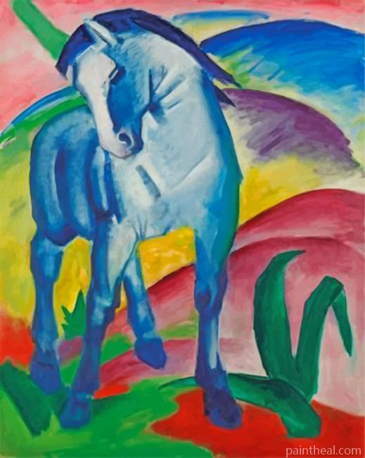 Horse By Franz Marc Painting By Numbers Kits