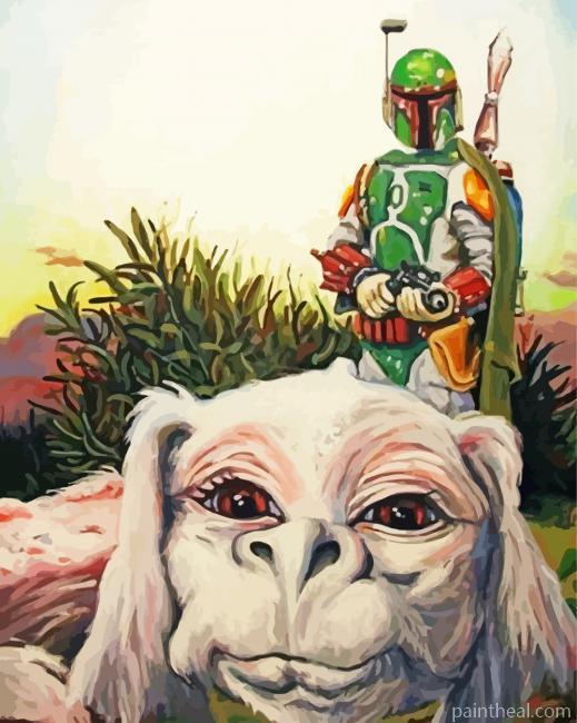 The Luck Dragon Falkor Painting By Numbers Kits