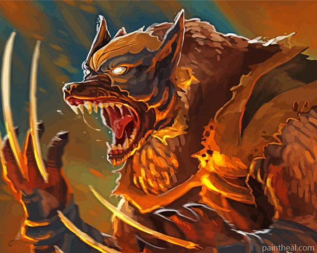 Wolverine Art Painting By Numbers Kits