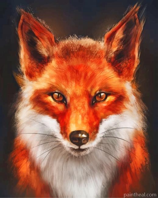 Fox Art Painting By Numbers Kits