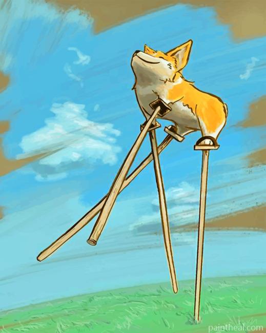 Corgi Dream Painting By Numbers Kits