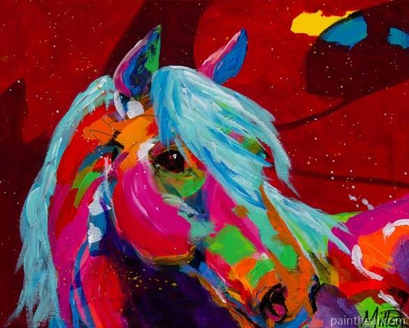 Such A Horse Painting By Numbers Kits