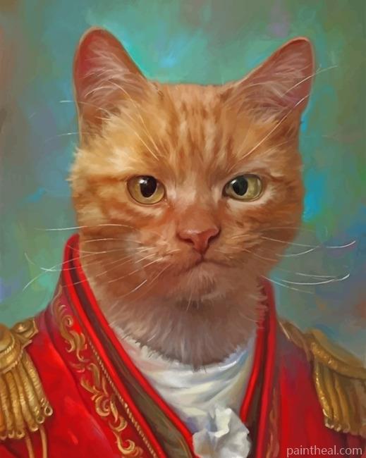 Mad Mr Cat Painting By Numbers Kits