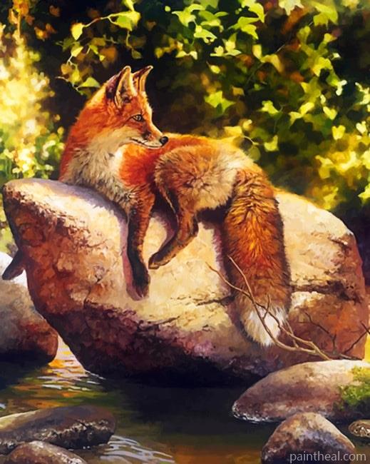 Fox Painting By Numbers Kits