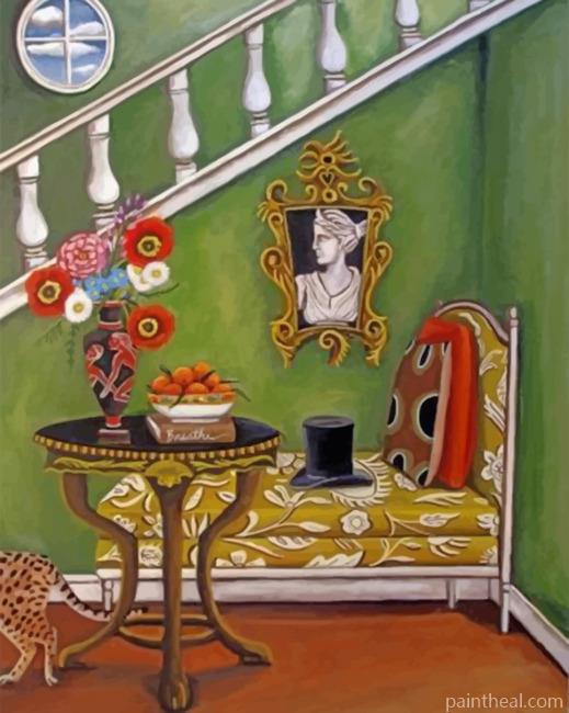 Aesthetic House Corner Painting By Numbers Kits
