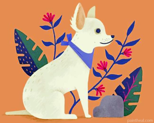 Chihuahua Painting By Numbers Kits