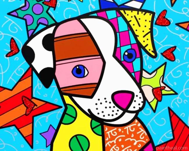 Dog Colors Painting By Numbers Kits