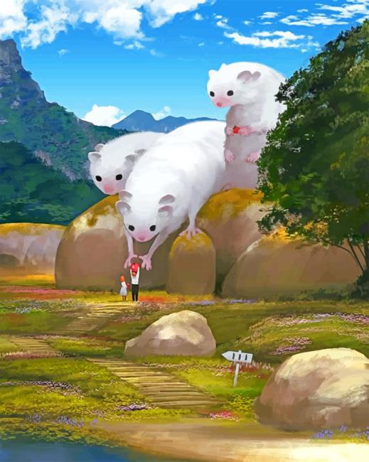 Giant Mice Painting By Numbers Kits