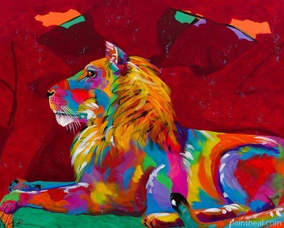 Regal Lion Painting By Numbers Kits
