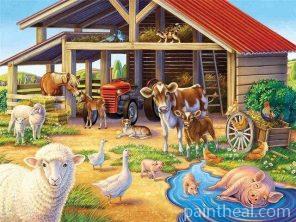 Pet Farm Animals Painting By Numbers Kits