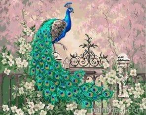 Aesthetic Feather Peacock Painting By Numbers Kits