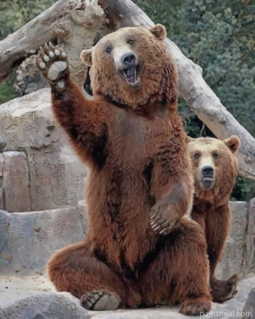Happy Bears Painting By Numbers Kits