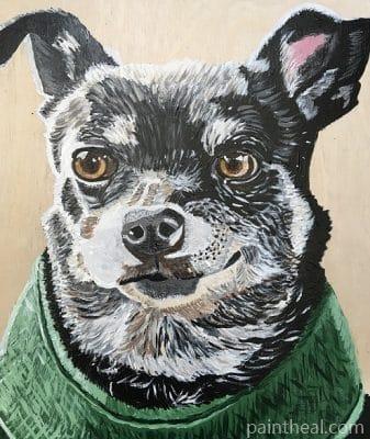 Gray Chihuahua – 5D Diamond Painting Painting By Numbers Kits