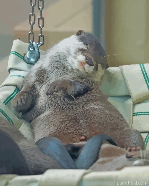Sleepy Beaver Painting By Numbers Kits