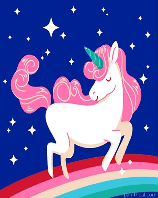 Fantastic Unicorn Painting By Numbers Kits