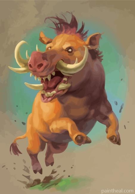 Mad Boar Painting By Numbers Kits