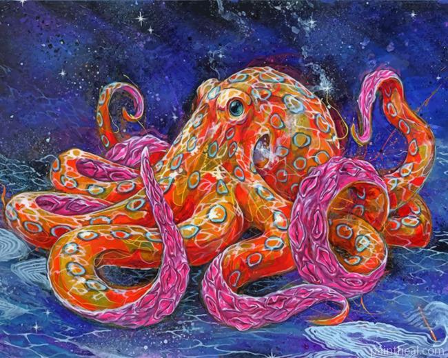 Octopus Art Painting By Numbers Kits