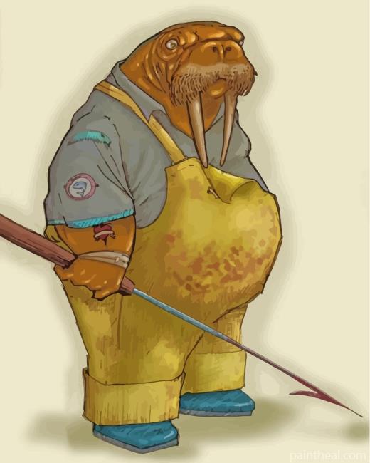 Walrus Painting By Numbers Kits