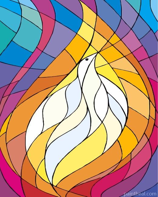 Artistic Bird Painting By Numbers Kits