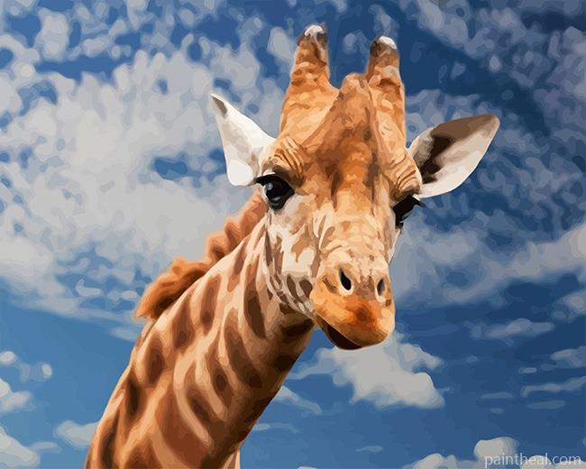 Giraffe Painting By Numbers Kits