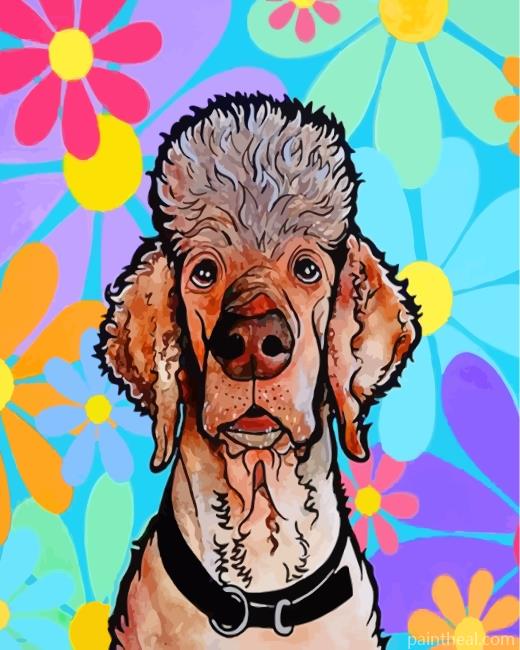 Poodle Art Painting By Numbers Kits