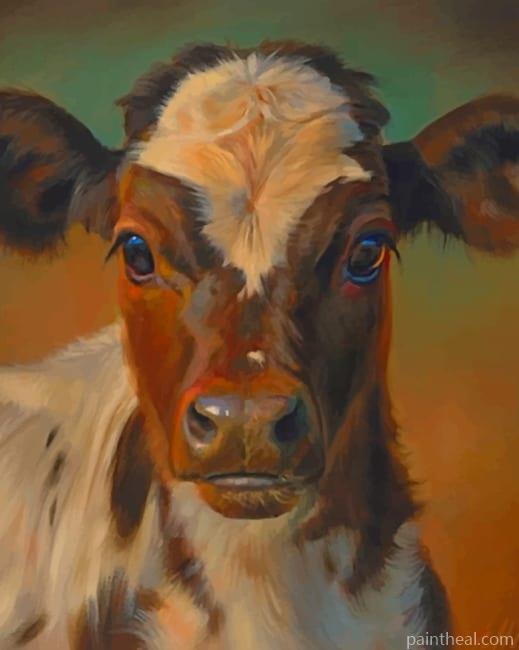 Vintage Cow NEW Painting By Numbers Kits