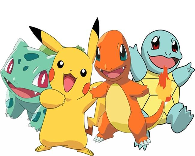Pikachu Bulbasaur Squirtle Charmander NEW Painting By Numbers Kits
