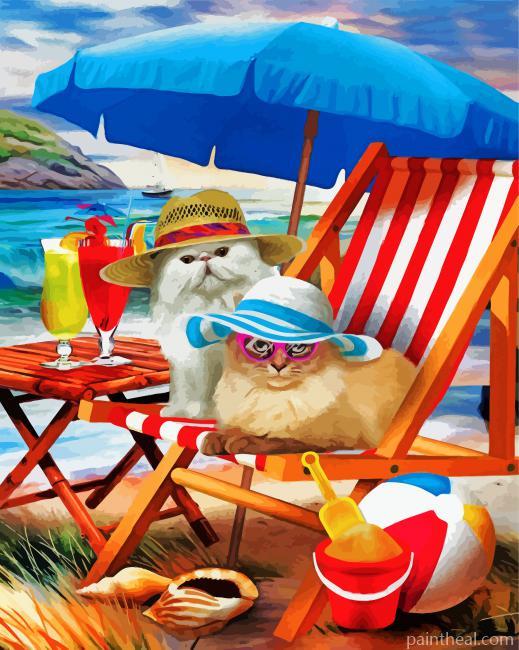 Classy Cats Painting By Numbers Kits