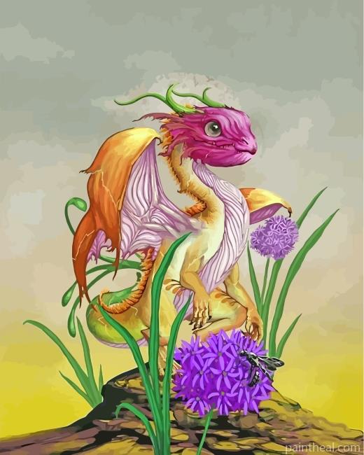 Onion Dragon Painting By Numbers Kits