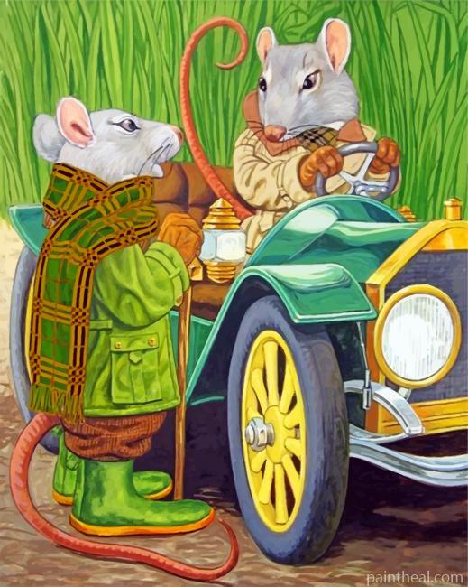 Classy Mice Painting By Numbers Kits