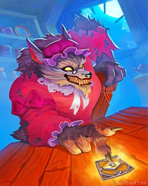 Big Bad Wolf Painting By Numbers Kits