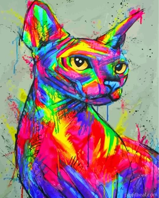 Colorful Sphinx Painting By Numbers Kits