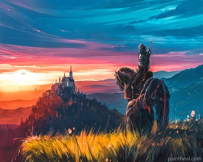 Aenami The Witcher NEW Painting By Numbers Kits
