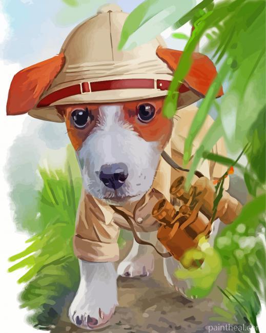 Scent Hound Painting By Numbers Kits