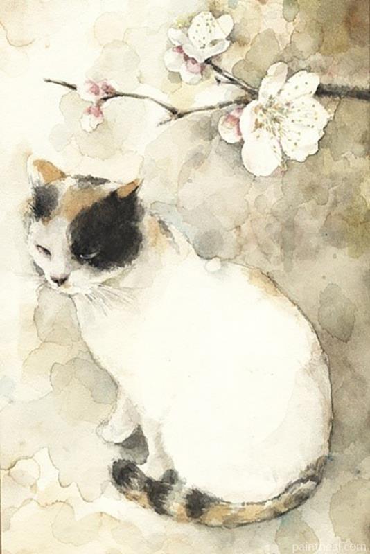 Oriental Cats Animals Painting By Numbers Kits