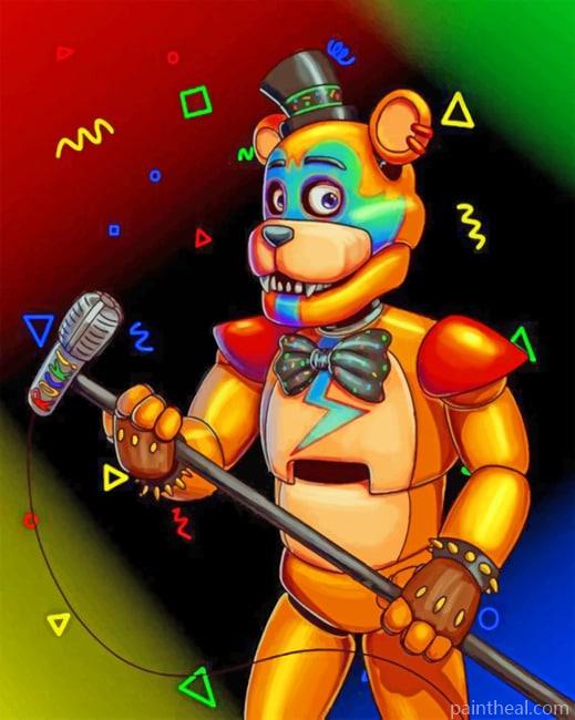 Five Nights At Freddy's Video Games Series Painting By Numbers Kits