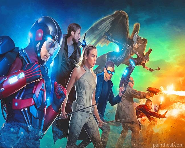 Legends Of Tomorrow NEW Painting By Numbers Kits