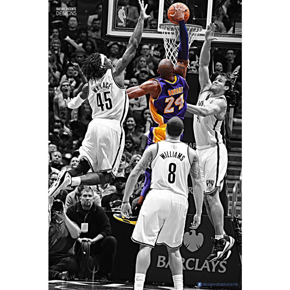 Kobe Bryant Legendary Dunk Celebrities Painting By Numbers Kits