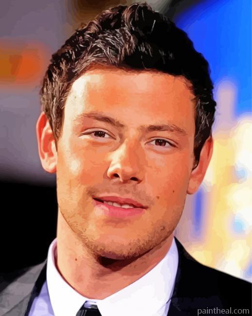 Cory Monteith Painting By Numbers Kits