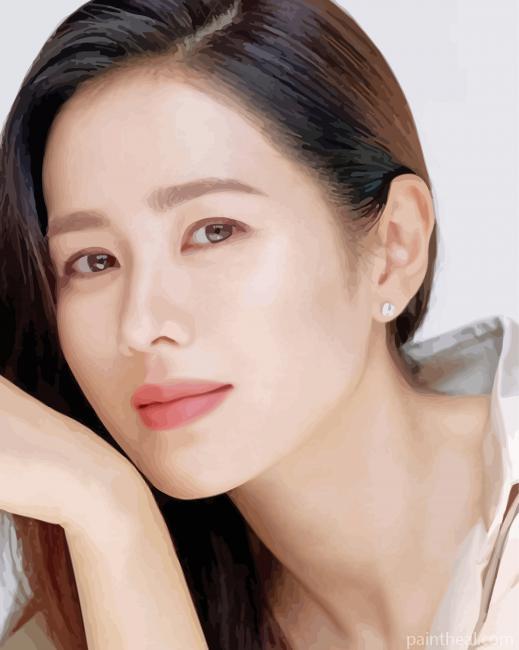 Son Ye Jin Face Painting By Numbers Kits