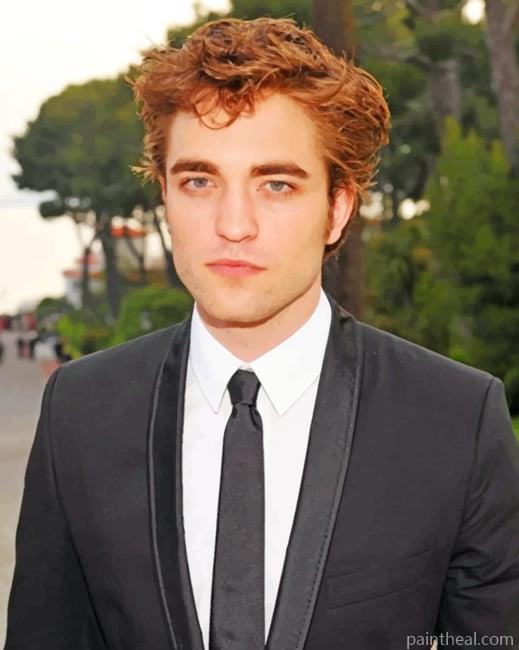 Robert Pattinson Actors Painting By Numbers Kits