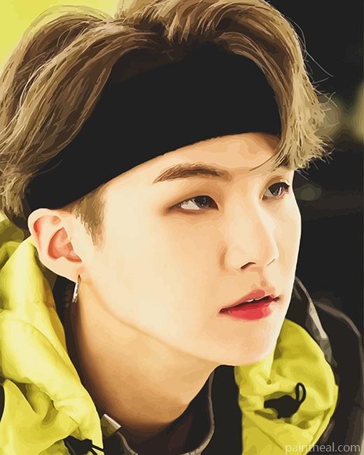 Yoongi BTS NEW Painting By Numbers Kits