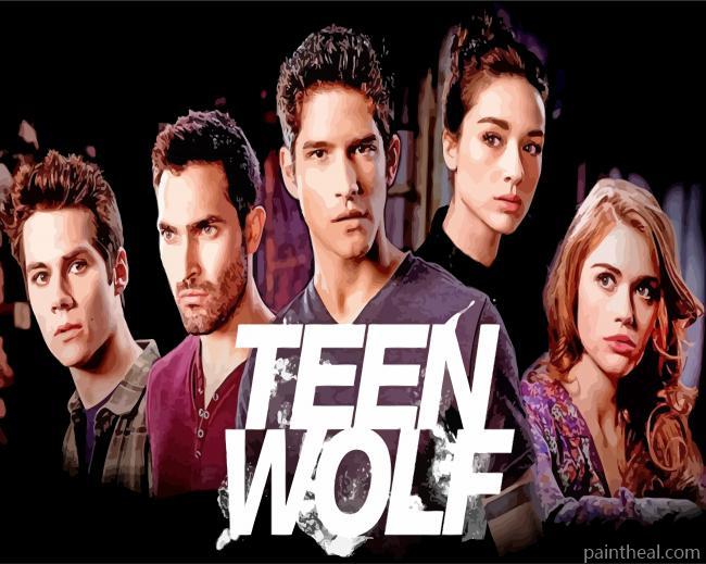 Teen Wolf Painting By Numbers Kits