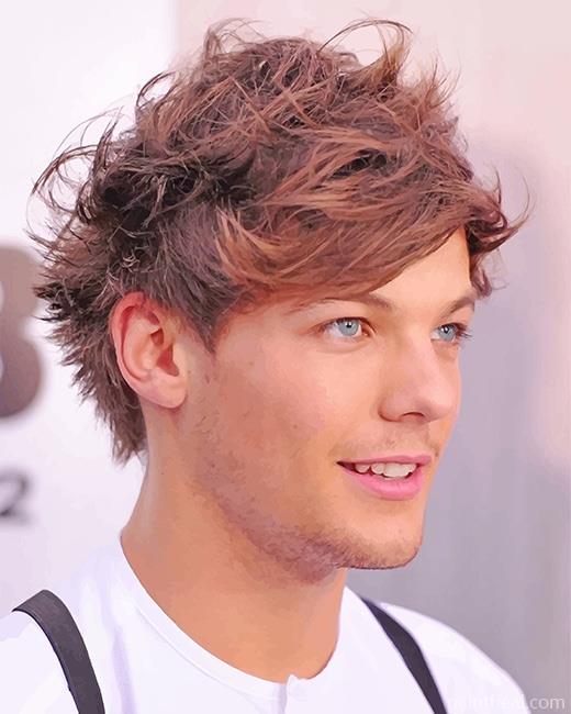 Cute Louis Tomlinson NEW Painting By Numbers Kits