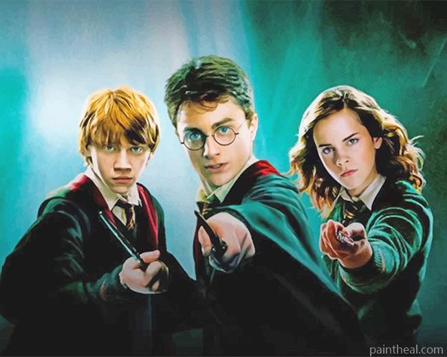 Harry Potter Movie Painting By Numbers Kits