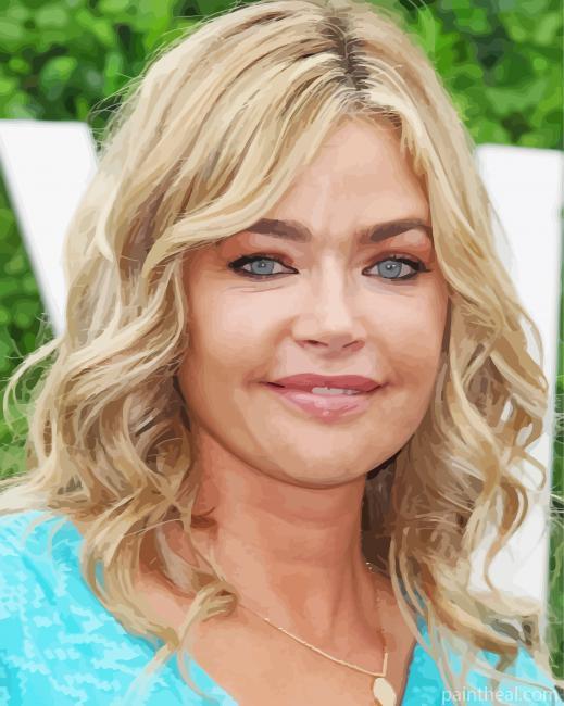 American Actress Denise Richards Painting By Numbers Kits