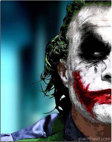 Joker Painting By Numbers Kits
