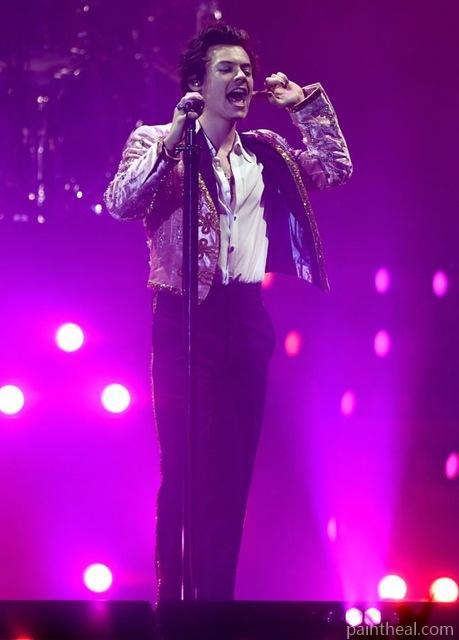 Harry Styles Purple Aesthetic People Painting By Numbers Kits